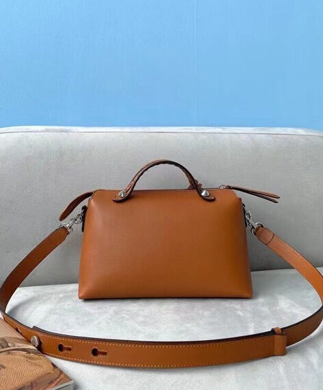 Fendi Medium By The Way Boston Bag 8BL146 Brown